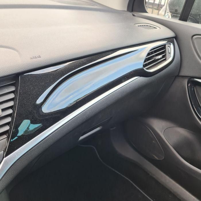 Ornament central bord crom black piano Opel Astra K facelift 2019 2021