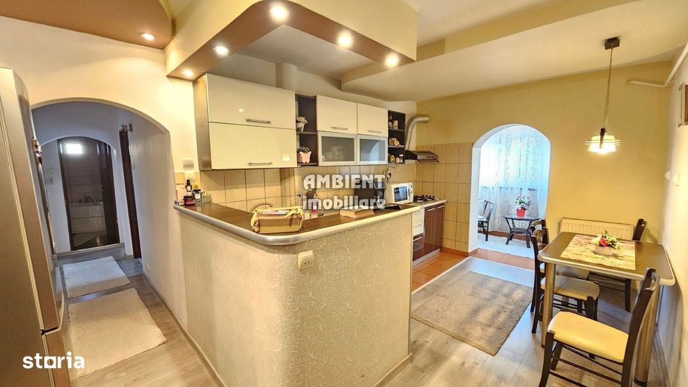 Apartament cu 3 camere, mobilat si utilat, zona TRAIAN;