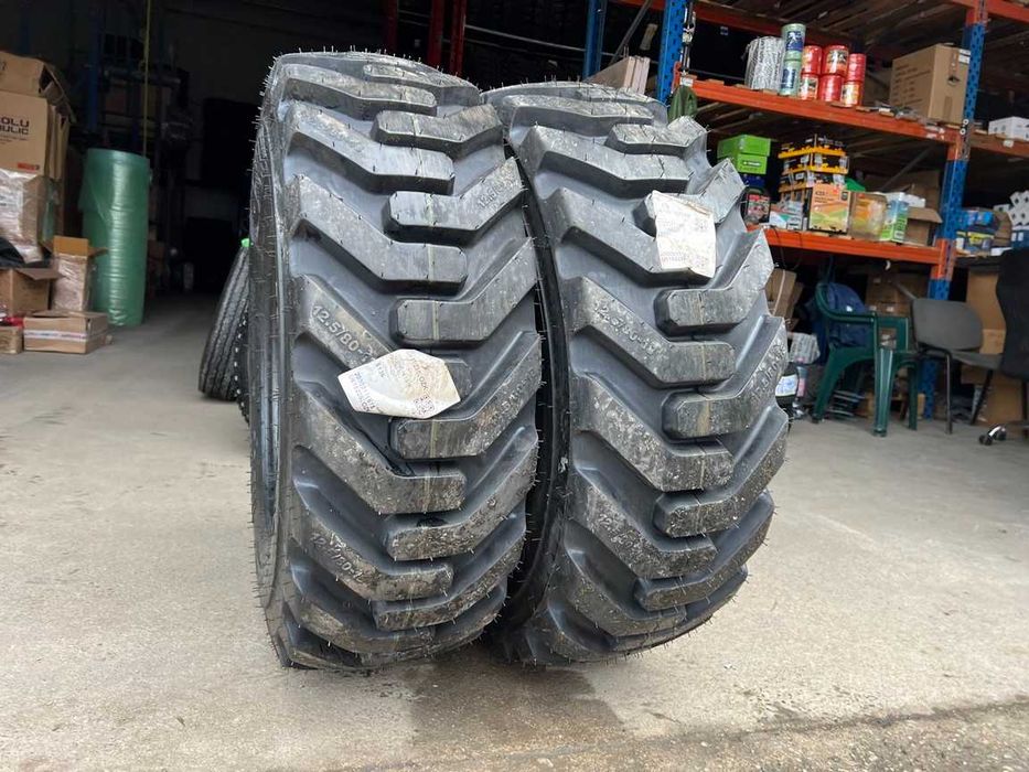 12.5/80-18 cauciucuri noi marca OZKA pentru buldoexcavator cu garantie