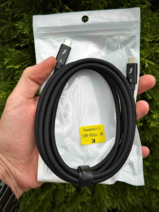 Cablu Thunderbot 5, 240W, 80Gbps, 16K, 2m