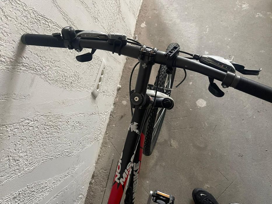Bicicleta MTB Unibike Mission 21 Negru si Rosu 2013 -A-