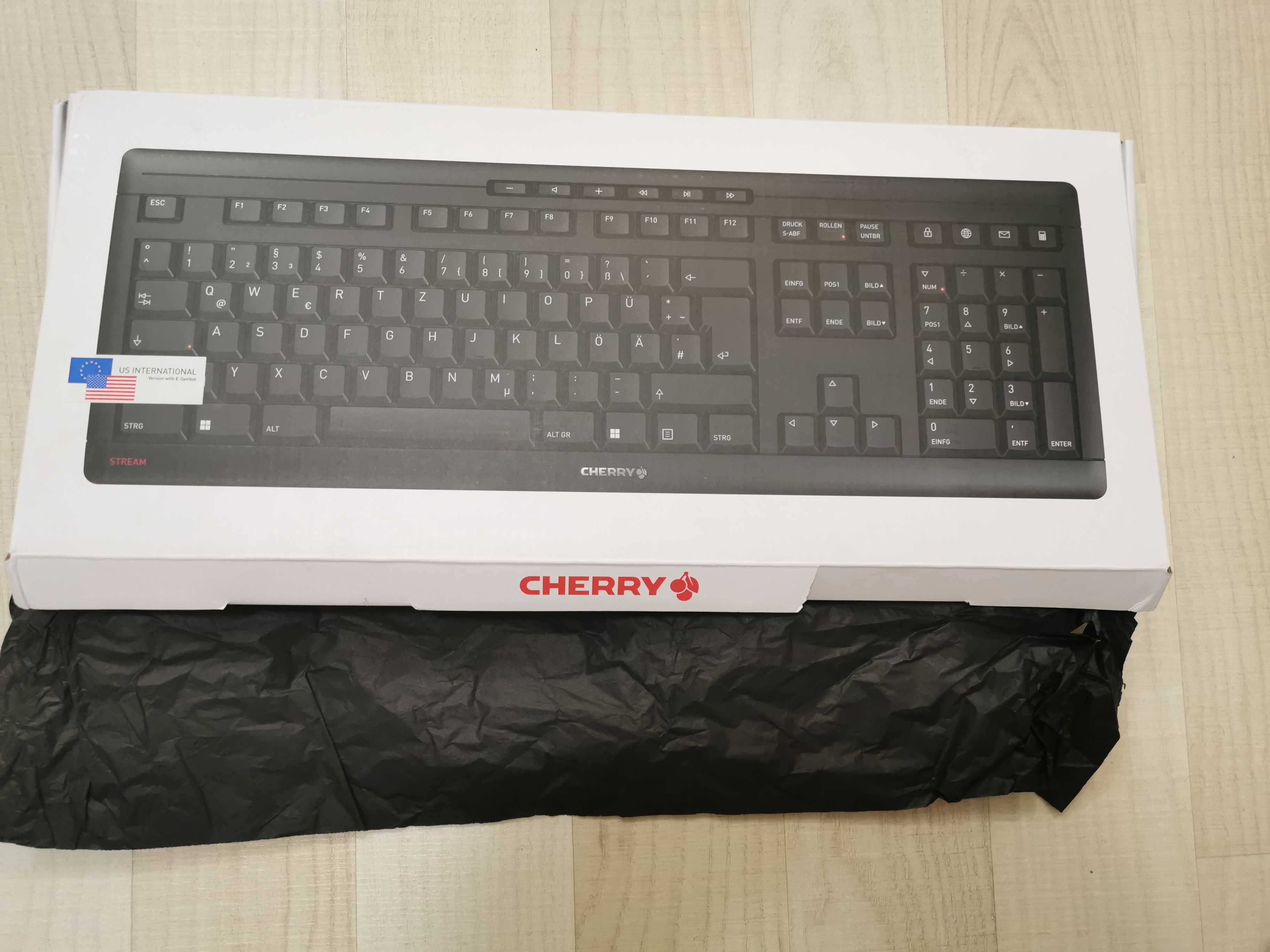 Tastatura cu garantie CHERRY STREAM 8550EU, format US