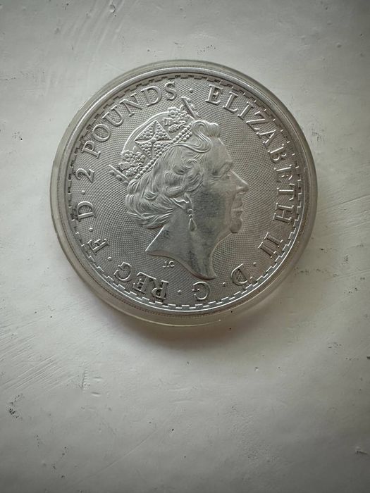 2£ Серебро (Великобританиия)