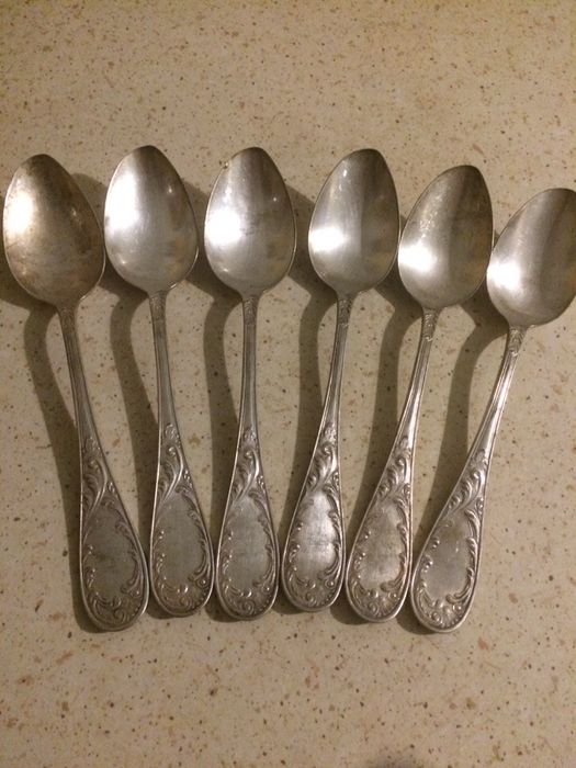 Ложки и вилки из мельхиора