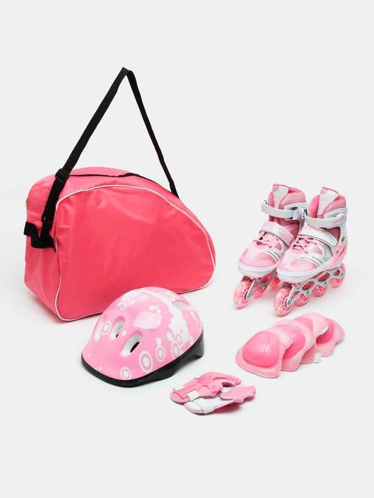 Регулируемые детские роликовые коньки