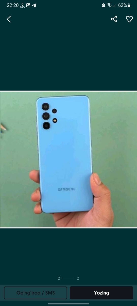 Samsung A32  4/128 gb