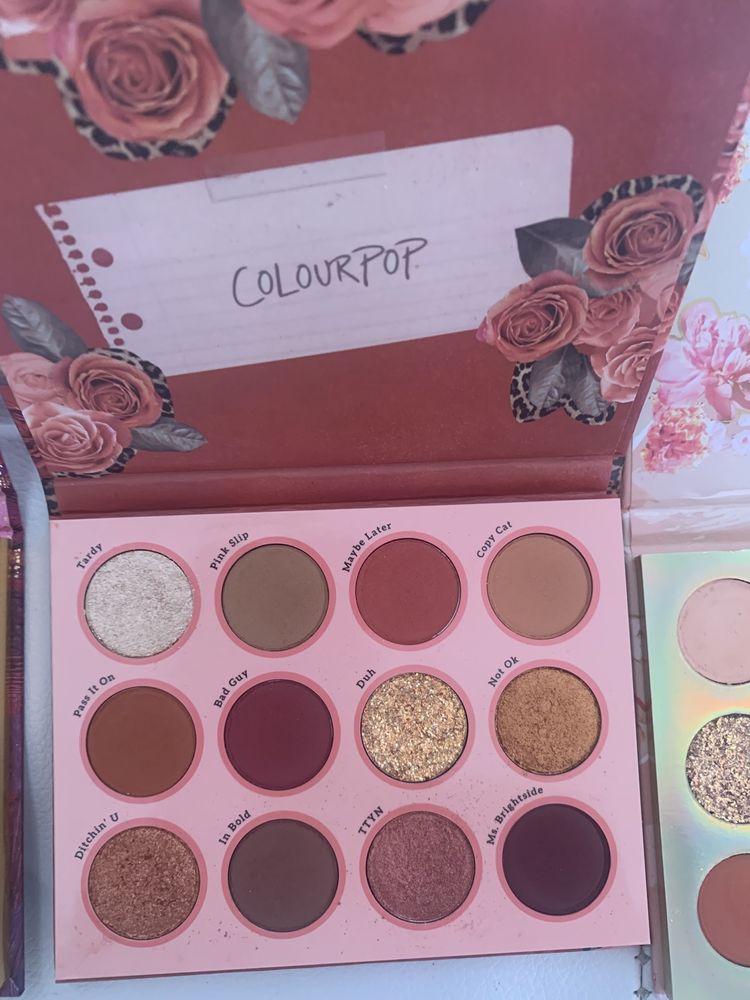 Farduri Colourpop 12 culori din Germania