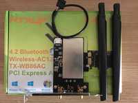 Placa de retea wifi BCM94360CS2 + adaptor PCIe, hackintosh