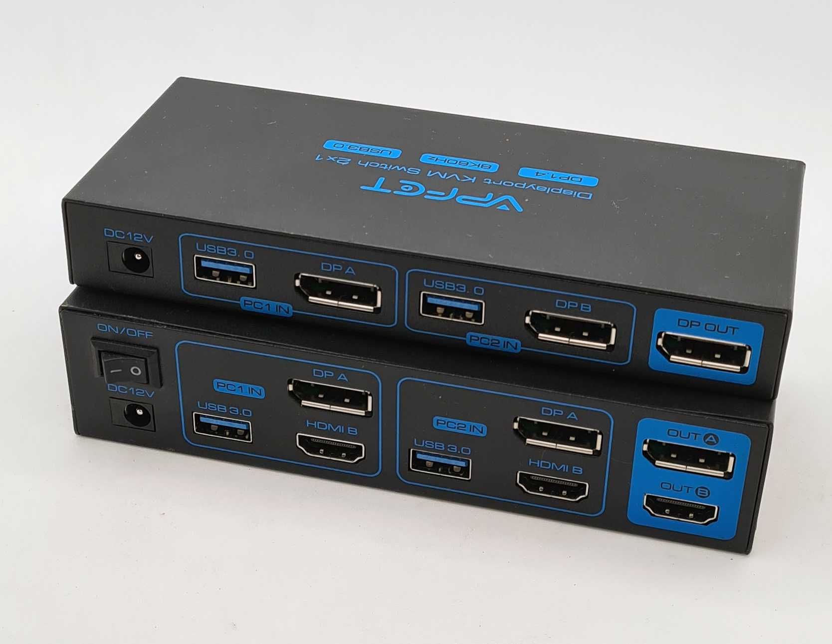 DP hdmi KVM Switch USB 3