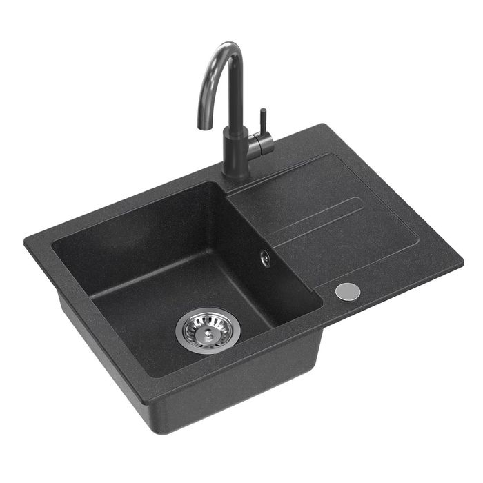 Chiuveta Neagră + Baterie KATE