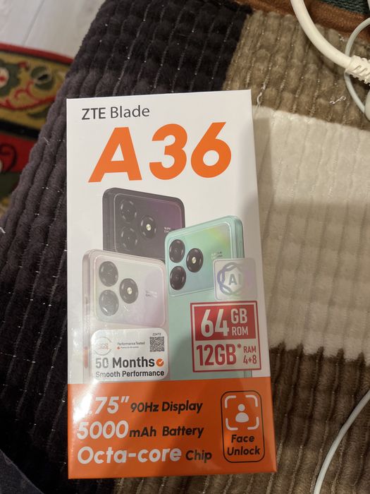 Смартфон ZTE blade A36 (64 GB)