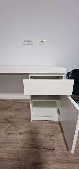 Birou ikea MALM si scaun jysk