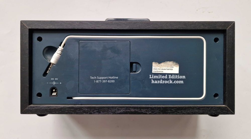 Radio mp3 retro Hard Rock Café Limited Edition negru