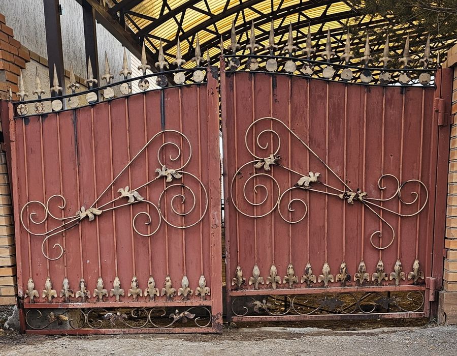 Ворота металлические