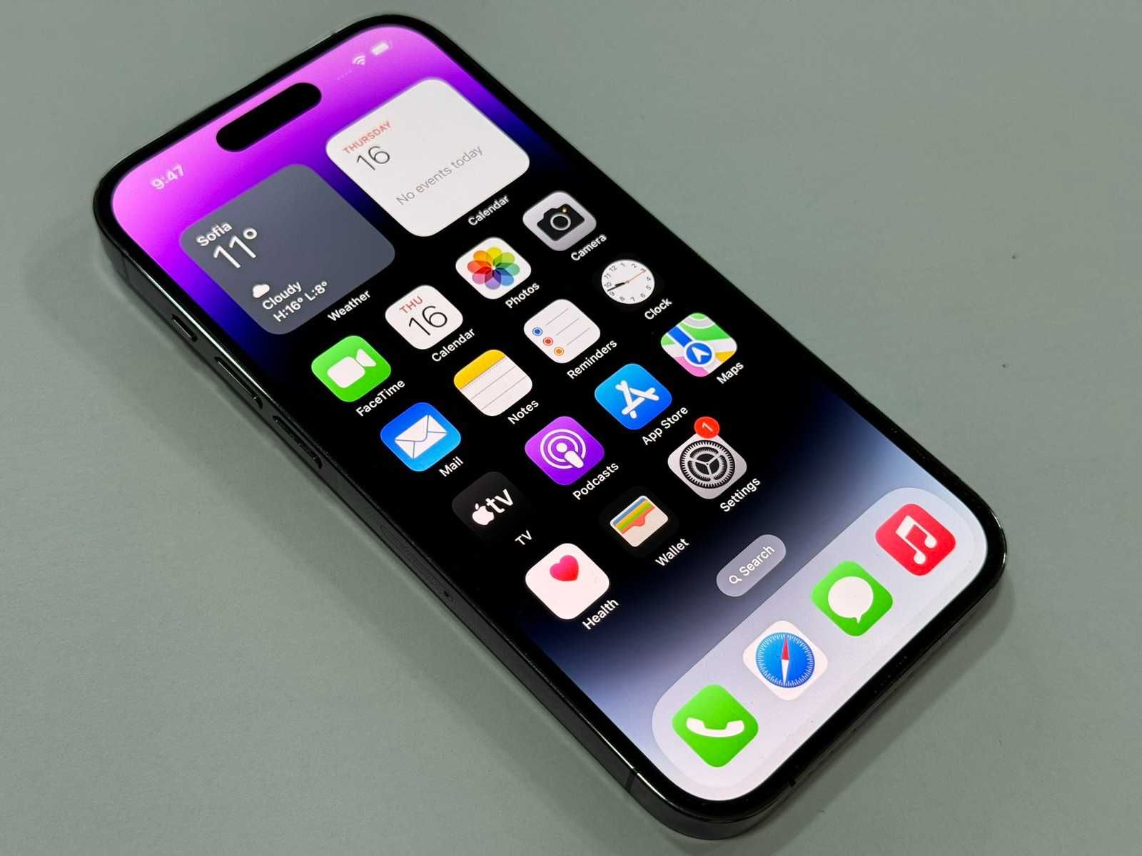 Apple iPhone 14 Pro 128GB Deep Purple 89% Battery