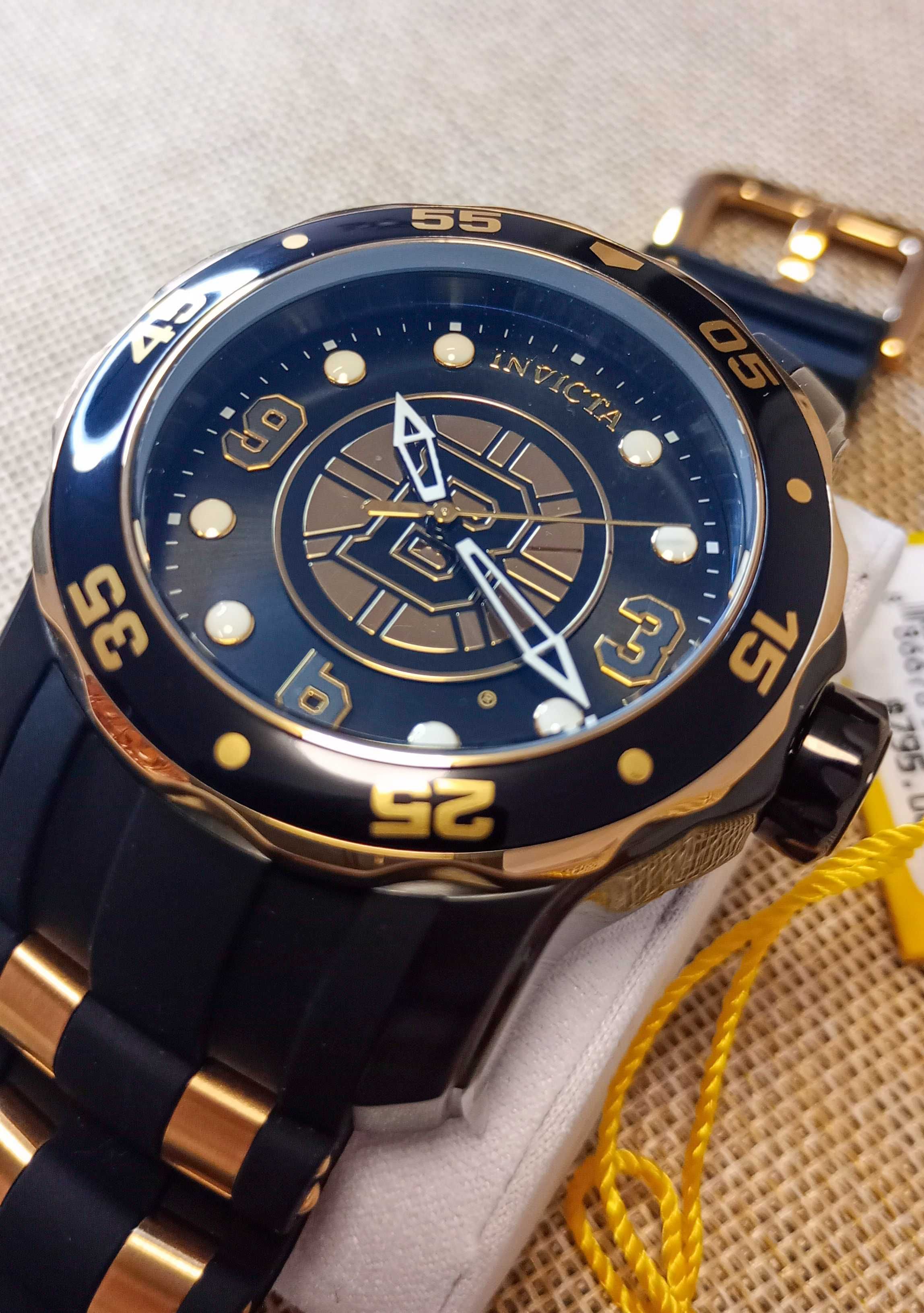Ceas Invicta NHL Boston Bruins Quartz Black Dial IN- 42320 Barbati