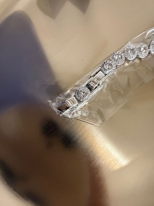 Bratara Swarovski Angelic argintie