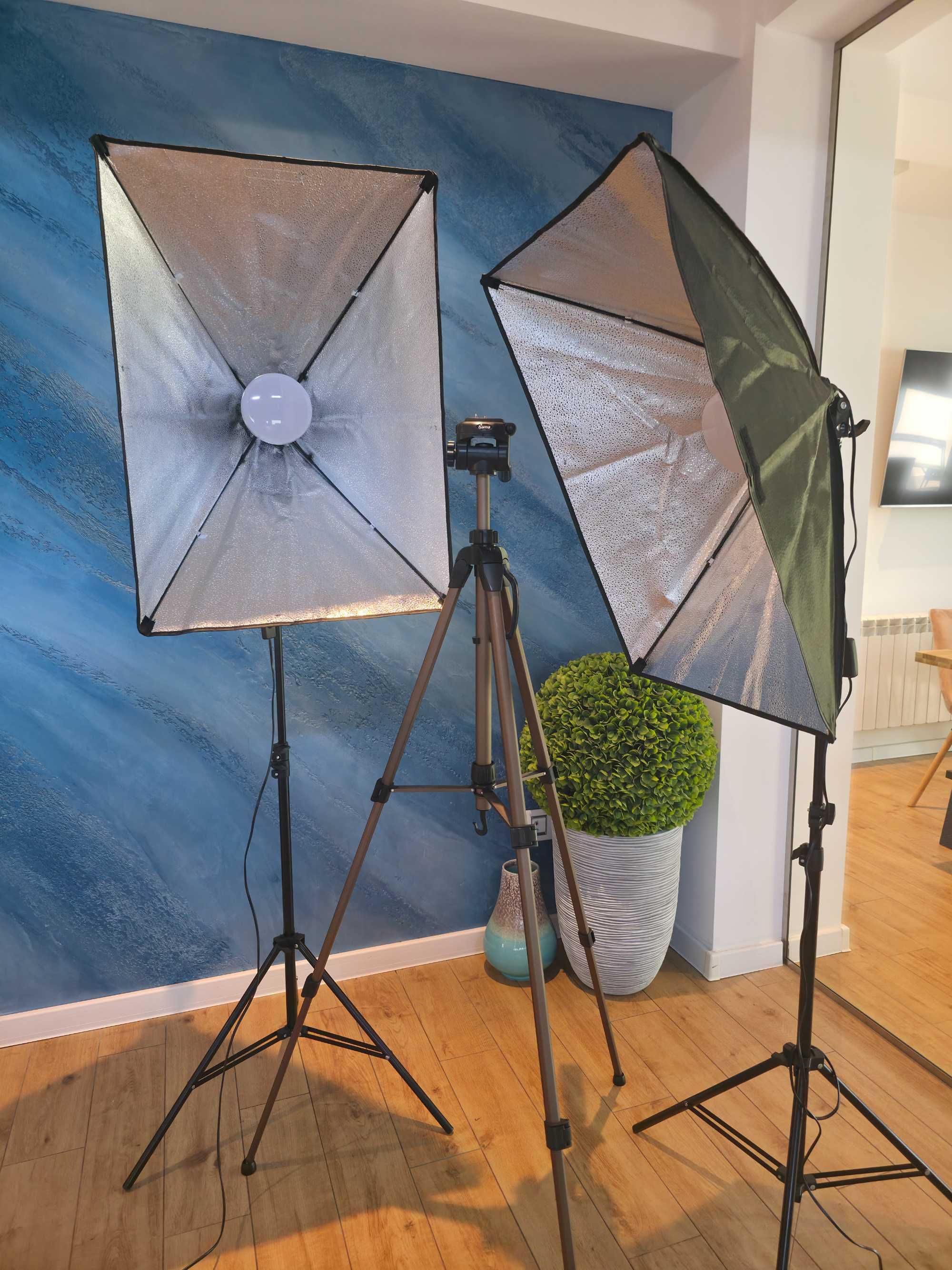 Lumini studio + Trepied