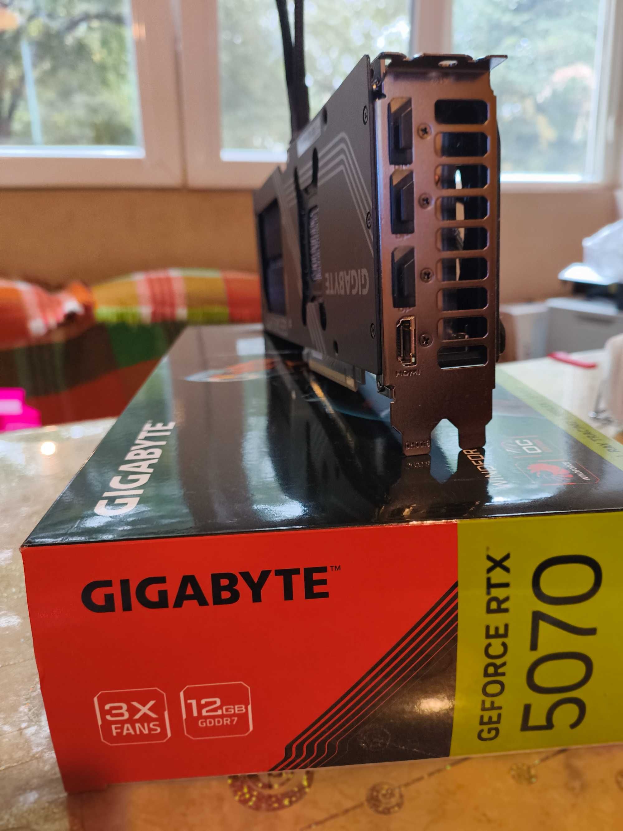 GIGABYTE RTX 5070 WindForce OC SFF 12gb GDDR7 Гаранция