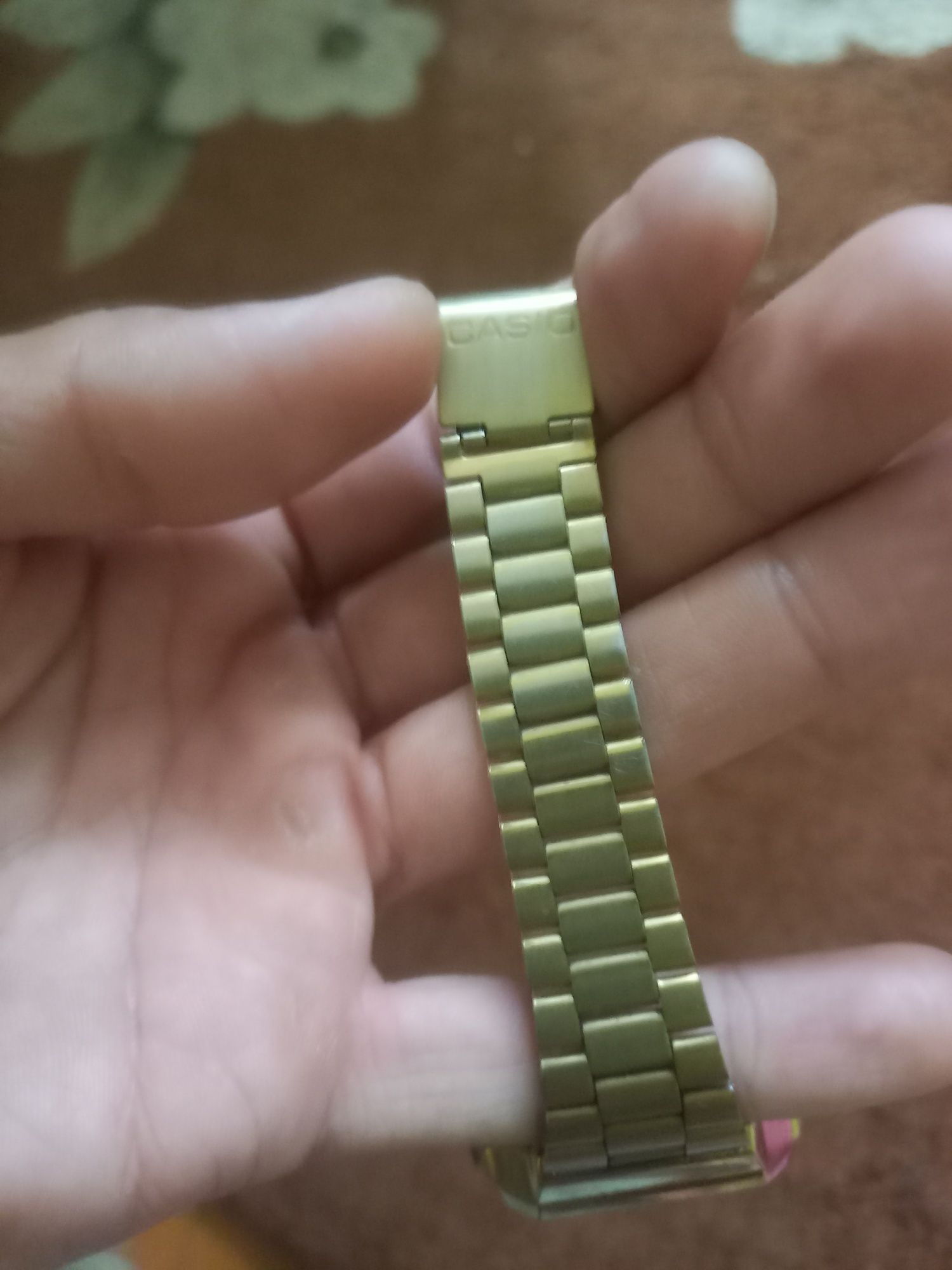 Часы Кварцевые CASIO A168WG-9WDF латунь