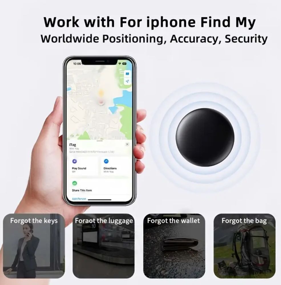 Проследяващо устройство air smart tag