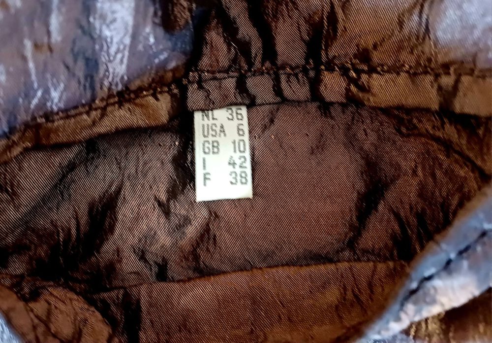 Geaca maro metalizat eleganta nr 38