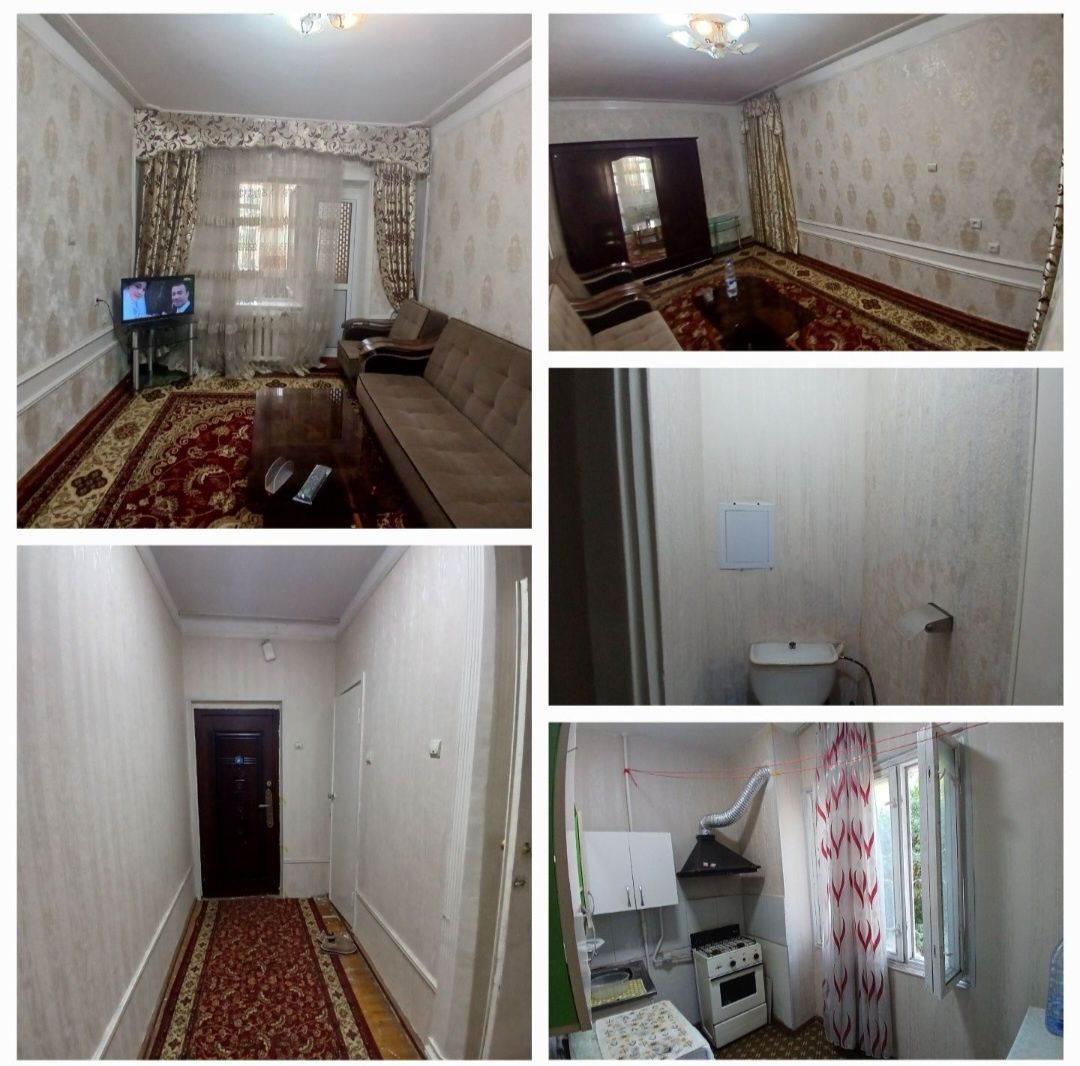 Здравствуйте! Сдаю однокомнатную квартиру на 2 этаже 4-этажного дома,