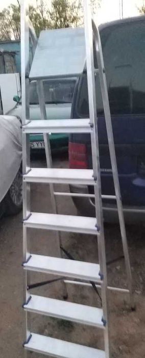 Новые в упаковке стремянки Россия прочный алюминий 8.9 ступеней