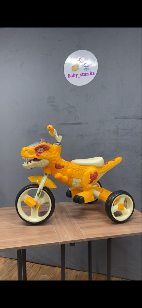 Детский трехколесный велосипед Дино, велосипед трехколесный
