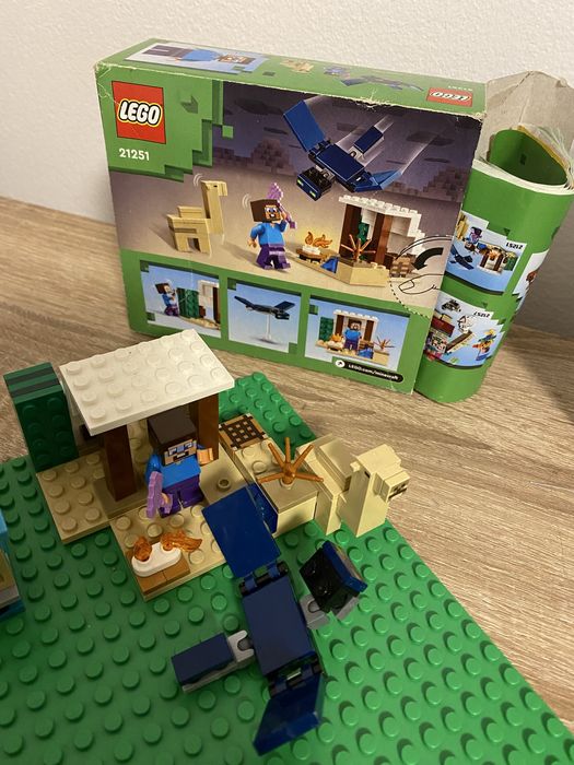 Lego Minecraft 7+ si minecraft 6+