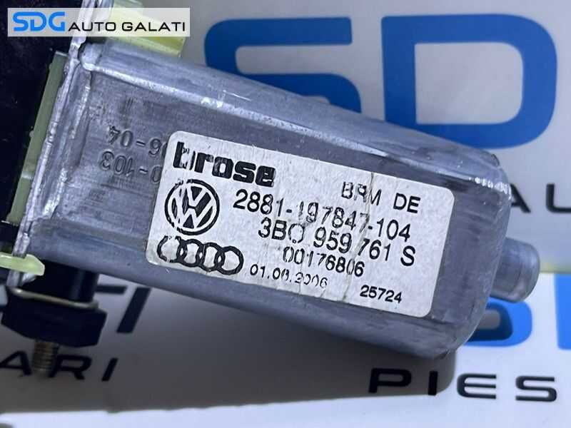 Motor Motoras Reglaj Ajustare Spatar Scaun Electric Stanga Fata Sofer Volkswagen Golf 4 1998 - 2006 Cod 3B0959761S