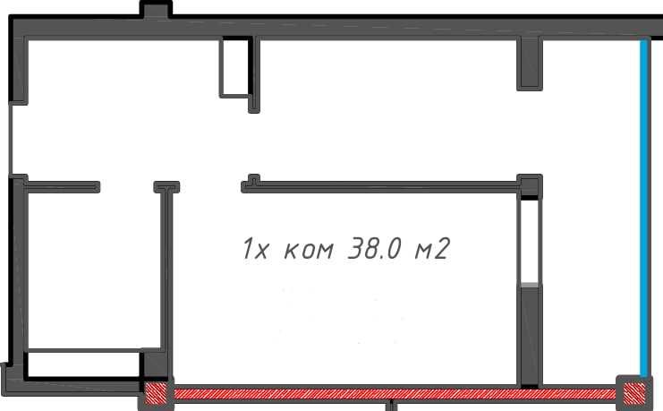 Продается 1х квартира в ЖК Apartment, Новостройка, улица Махтумкули