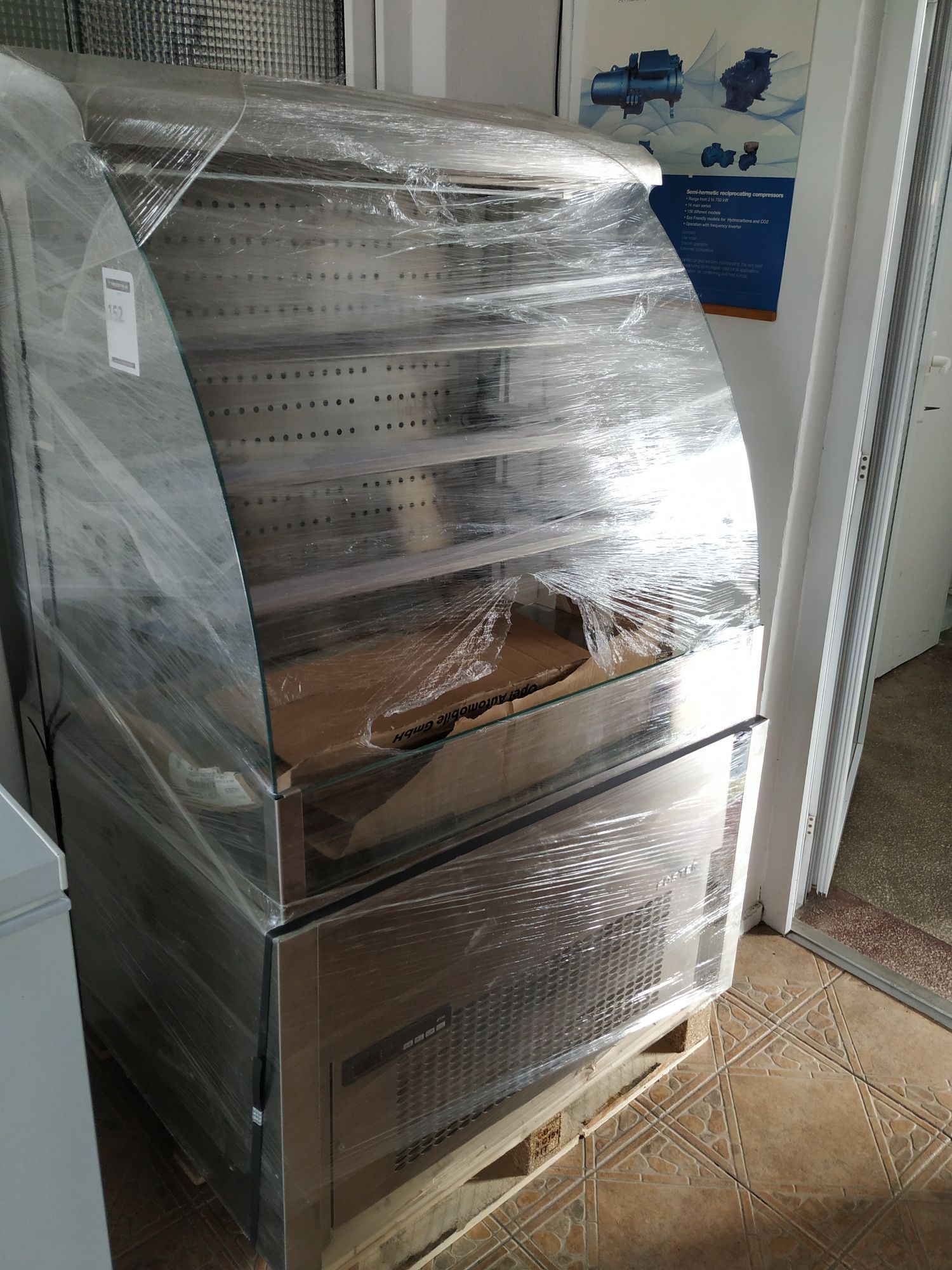 Raft frigorific vertical inox