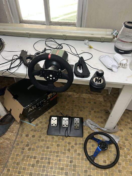 игровой руль Artplays V-1600 Pro в отличном состоянии