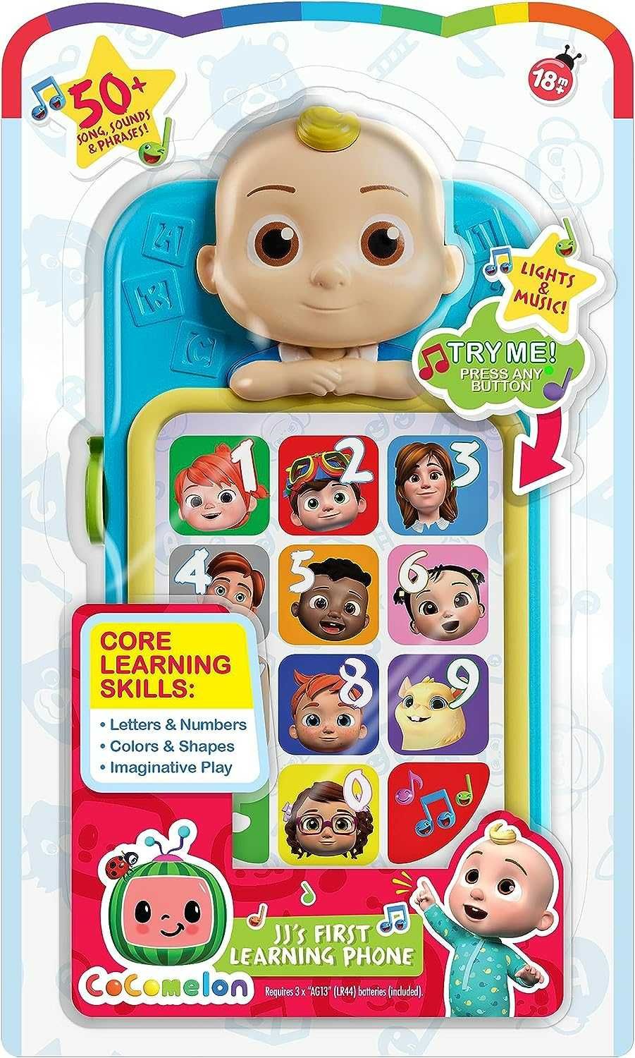 Игрушечный телефон CoComelon (возраст 1,5 - 4)