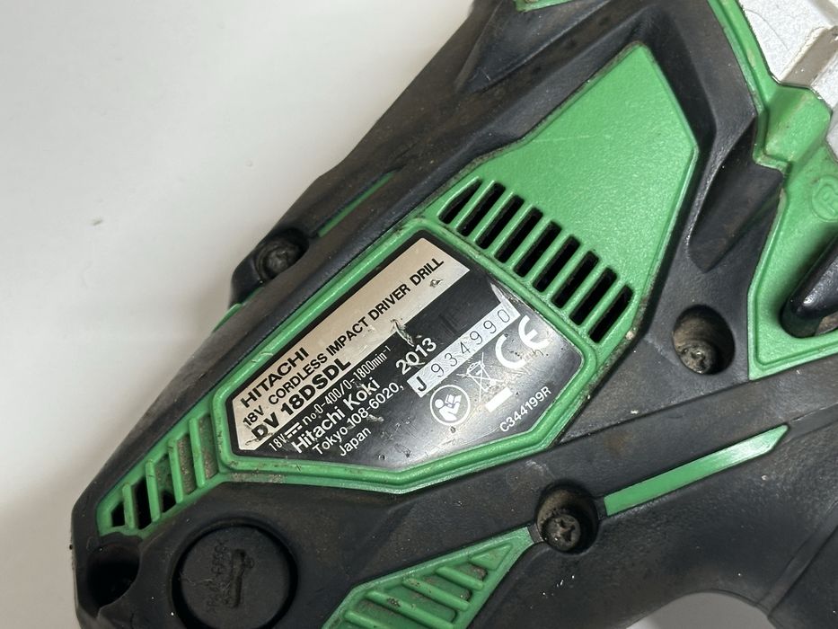 Filetanta Hitachi DV18DSDL Made in Japan 2 Trepte Putere DEFECTA PIESE