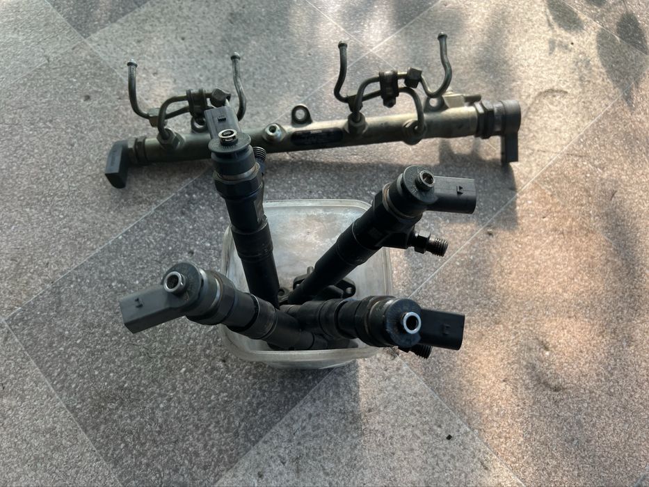 Injector Bmw 320d E46 150CP 2.0d M47 Rampa Injectie Senzor Presiune