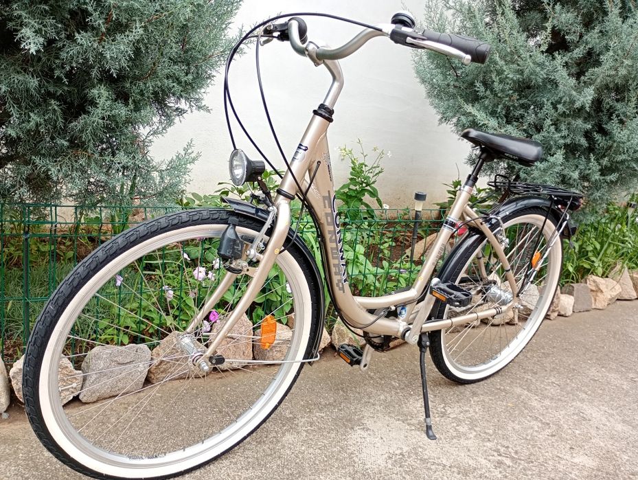 Bicicletă damă CONWAY,roti 26,cu 3 vit ,frână picior !