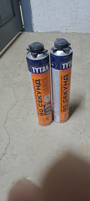 Пено клей титан новые