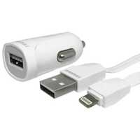 Incarcator auto, 5W, cu cablu pentru iPhone lightning inclus