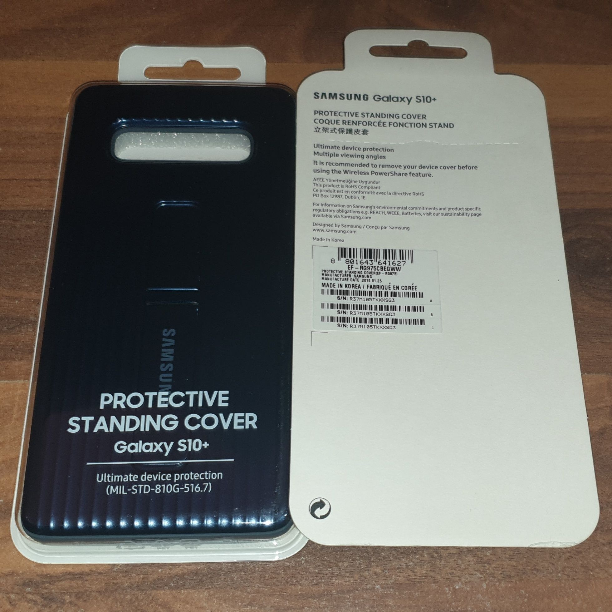 Husa originala Samsung Protective Standing Cover S10+ S10 Plus G975