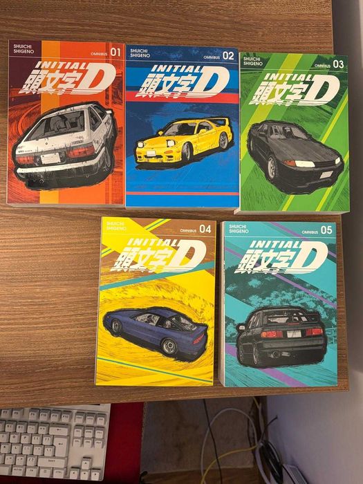 Initial D Omnibus - 5 volume