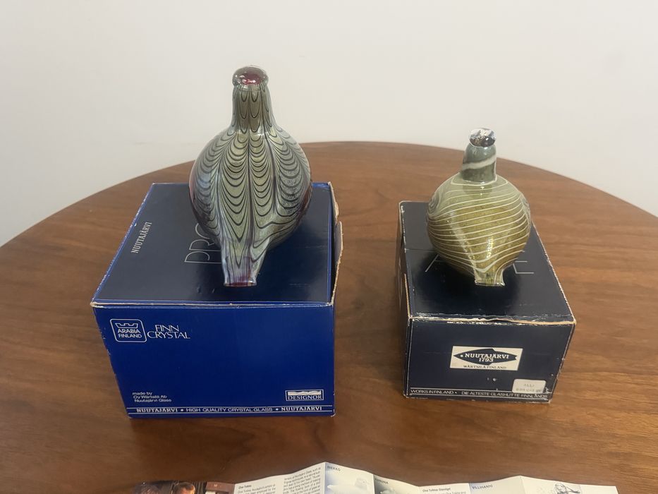 Pasăre de sticlă Oiva Toikka ZootysTreasures