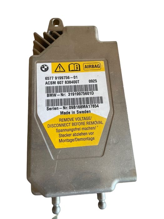 Modul/unitate de control airbaguri BMW 5 F07 2009 - 2017 9199756