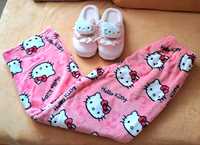 Pantaloni de casa Hello kitty roz