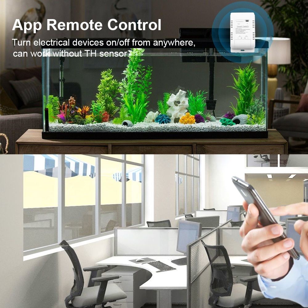 Tuya Smart WiFi Термостат с Т°С сензор и отчет на ел.енергия, 16A/3kW