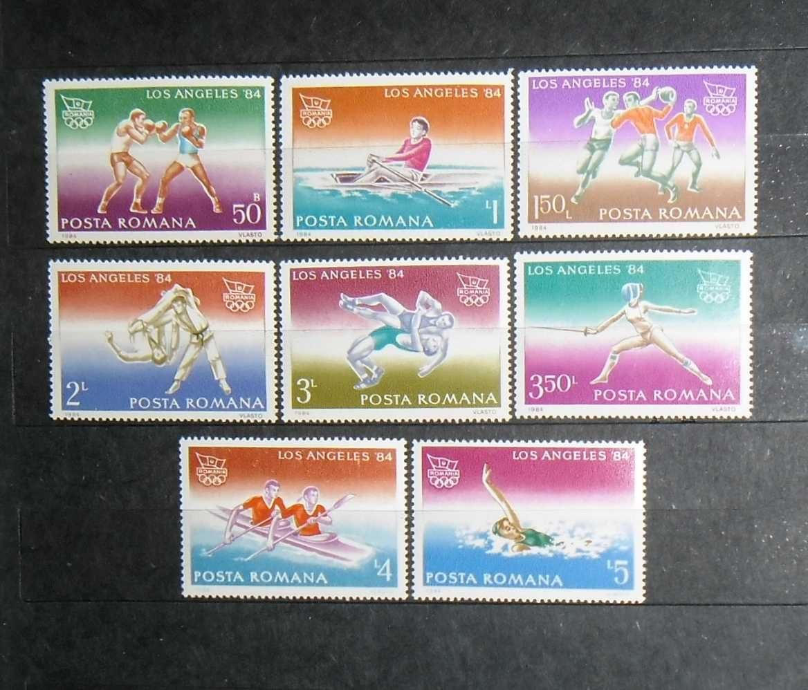Lot timbre „Jocurile Olimpice Los Angeles 1984”