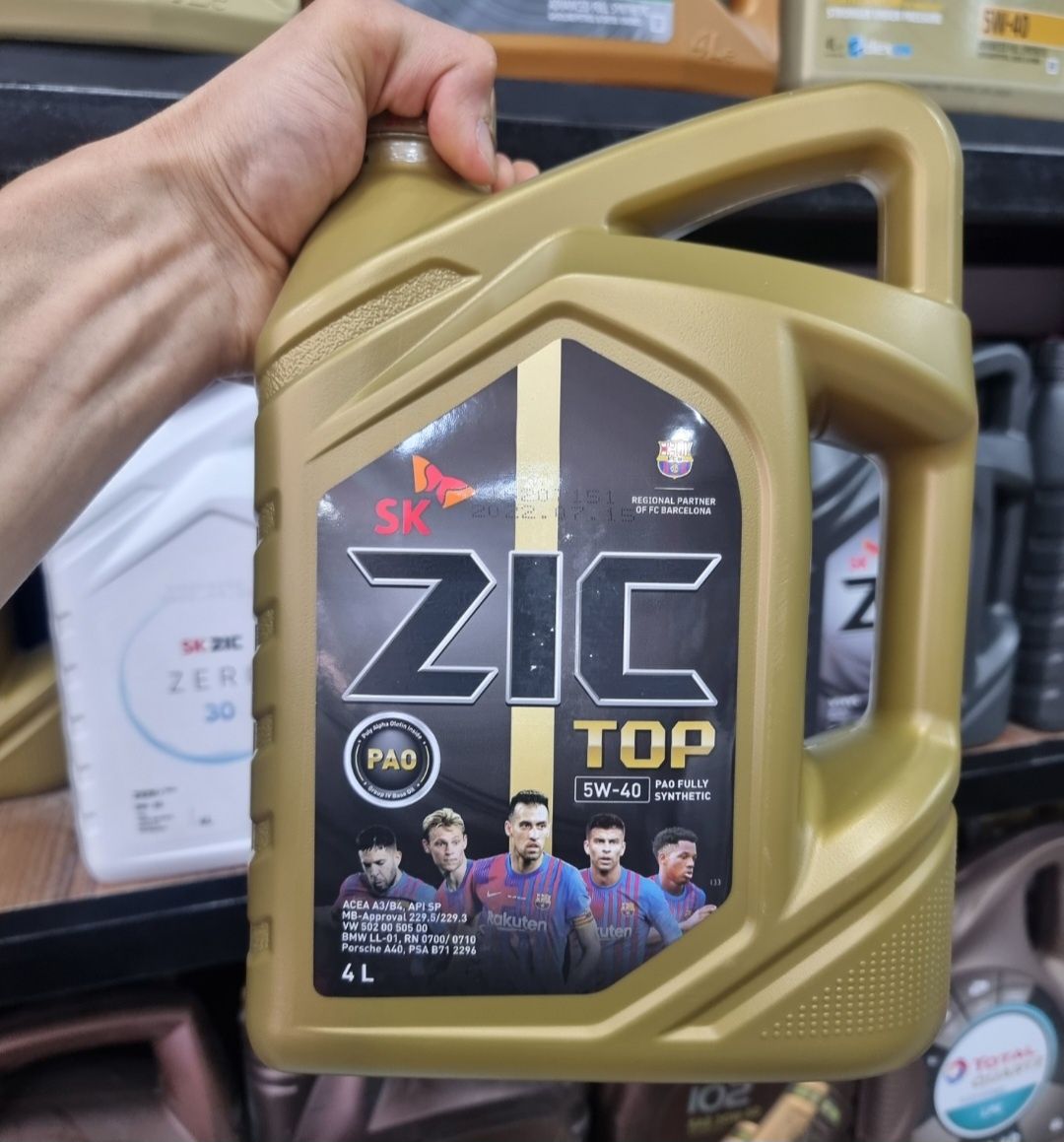 Zic X9 LS TOP PAO 5w40 Fully Synthetic 4 литр