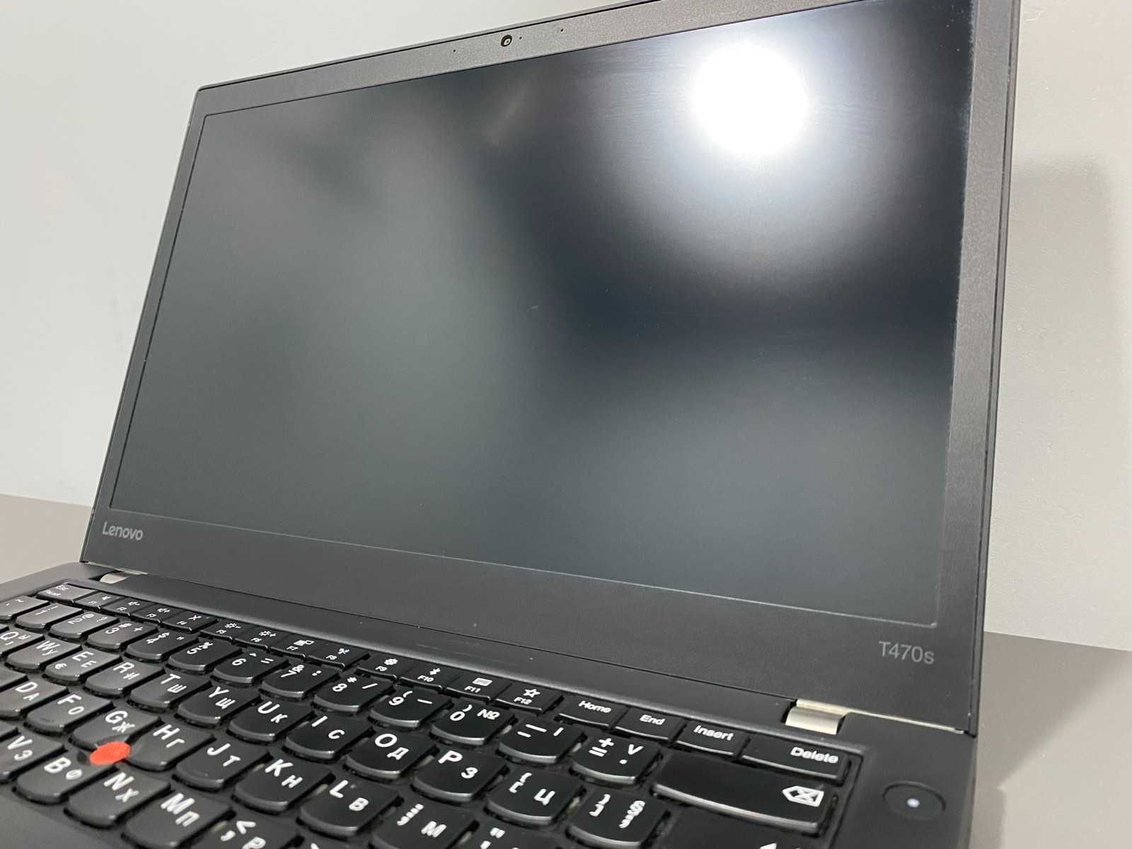 Промоция+ ГАРАНЦИЯ Лаптоп Lenovo T470s/Intel Core i5/8GB RAM/256GB SSD