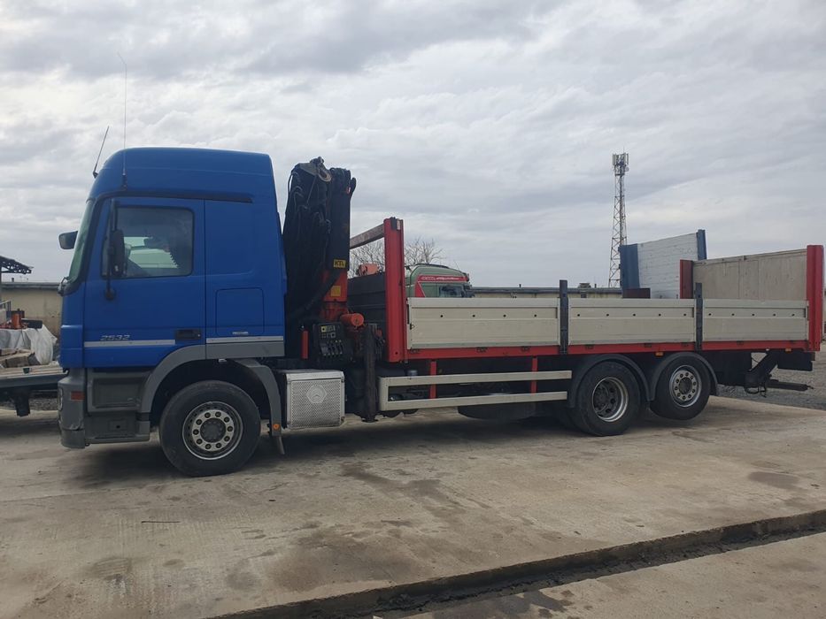 Vand Mercedes Actros cu macara Palfinger PK23000